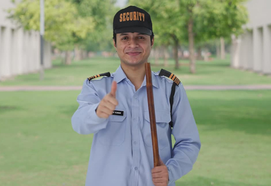 Our Trained Security Guards in Action